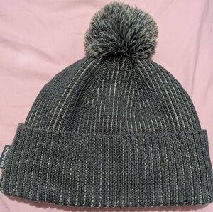 Lululemon Green and Black Knit Beanie